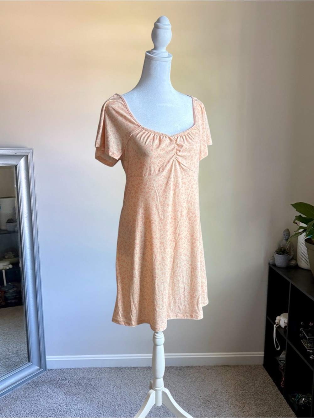 Peachy Orange SO Dress!